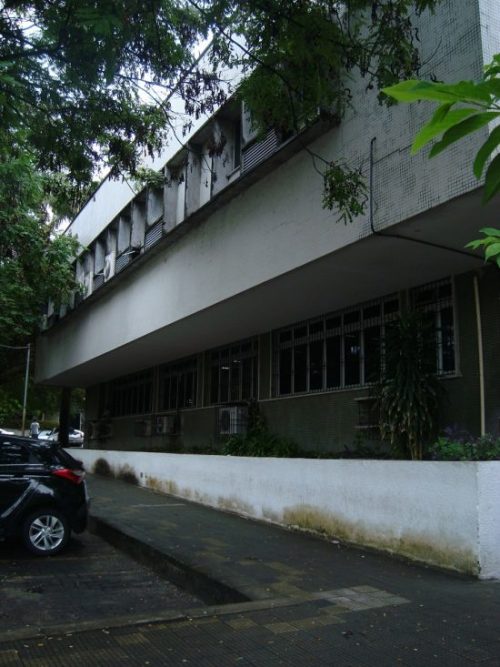 imagem da fachada do prédio do Departamento de Morfologia